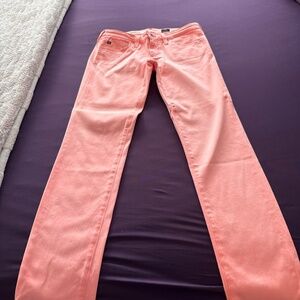 Selling a bundle of 6 colored corduroy and flocked denim jeans